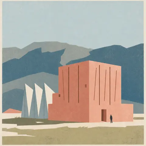 矢量噪点插画