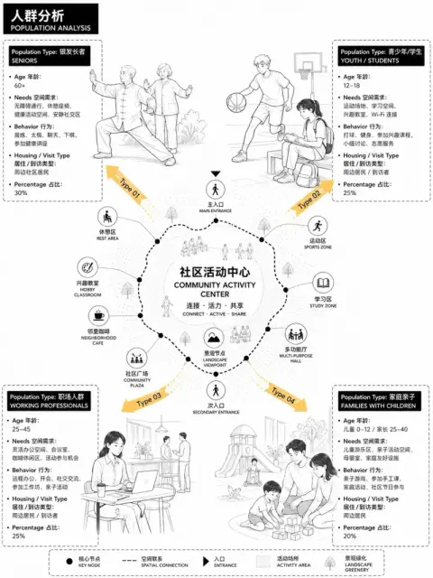 人群分析图