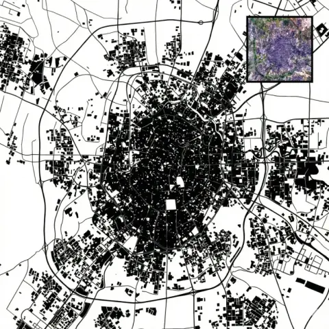 城市肌理图底关系